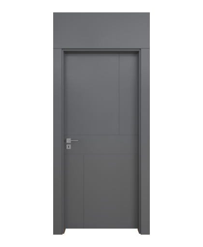 BY-256V  Porte intérieure Laqué Vitrée